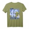 Star Wars Yoda Turn 40 You Must Rebel Logo Portrait T-Shirt – Offiziell lizenzierte Star Wars Kleidung für Fans und Geburtstag