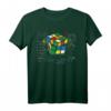 Würfel Zauber mit Mathe Gleichungen | Retro Nerdy Würfel T-Shirt – Das perfekte Geschenk für Rätsel- und Logikfans