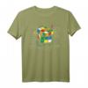 Würfel Zauber mit Mathe Gleichungen | Retro Nerdy Würfel T-Shirt – Das perfekte Geschenk für Rätsel- und Logikfans
