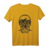 Mountainbike Skull T-Shirt – Fahrradteile Schädel Design für Radfahrer & Abenteuerlustige