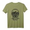 Mountainbike Skull T-Shirt – Fahrradteile Schädel Design für Radfahrer & Abenteuerlustige