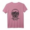 Mountainbike Skull T-Shirt – Fahrradteile Schädel Design für Radfahrer & Abenteuerlustige