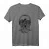 Mountainbike Skull T-Shirt – Fahrradteile Schädel Design für Radfahrer & Abenteuerlustige