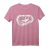 Lustiges Kletter T-Shirt für Herren und Damen mit Karabiner und Bergmotiv - Perfektes Geschenk für Kletterer und Outdoor-Enthusiasten