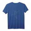 Kletterer Freeclimber Vitruvianischer Mensch Anatomie T-Shirt – Stylisches Motiv für Boulder, Klettern & Outdoor-Fans