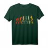 Tennis Evolution vom Affen zum Tennisspieler T-Shirt – Perfektes Geschenk für Tennisliebhaber und Trainer