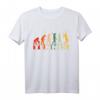 Tennis Evolution vom Affen zum Tennisspieler T-Shirt – Perfektes Geschenk für Tennisliebhaber und Trainer