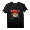 Baseball Softball Affe T-Shirt – Lustiges Sport-T-Shirt für Trainer, Mannschaft & Fans