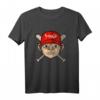 Baseball Softball Affe T-Shirt – Lustiges Sport-T-Shirt für Trainer, Mannschaft & Fans