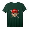 Baseball Softball Affe T-Shirt – Lustiges Sport-T-Shirt für Trainer, Mannschaft & Fans