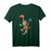 Lustiger Affe zum Klettern – Geschenk zum Klettern T-Shirt für Abenteurer, Boulderfans und Naturfreunde