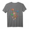Lustiger Affe zum Klettern – Geschenk zum Klettern T-Shirt für Abenteurer, Boulderfans und Naturfreunde