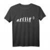Dart Evolution Affe zum Dart King Lustig T-Shirt – Perfektes Geschenk für Dart-Fans und Humorvolle Sportliebhaber