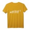Dart Evolution Affe zum Dart King Lustig T-Shirt – Perfektes Geschenk für Dart-Fans und Humorvolle Sportliebhaber