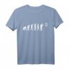 Dart Evolution Affe zum Dart King Lustig T-Shirt – Perfektes Geschenk für Dart-Fans und Humorvolle Sportliebhaber