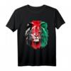 Afghanistan Flagge Lion T-Shirt - Klassisch geschnitten, doppelt genähter Saum