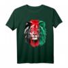 Afghanistan Flagge Lion T-Shirt - Klassisch geschnitten, doppelt genähter Saum