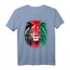 Afghanistan Flagge Lion T-Shirt - Klassisch geschnitten, doppelt genähter Saum