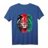 Afghanistan Flagge Lion T-Shirt - Klassisch geschnitten, doppelt genähter Saum