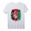 Afghanistan Flagge Lion T-Shirt - Klassisch geschnitten, doppelt genähter Saum