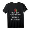 Herren Afghanistan T-Shirt mit Flagge und Spruch – Patriotische Kleidung für Afghanen, die ihre Heimat lieben