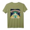 Ancient Astronaut Alien T-Shirt mit Ägyptischer Pyramide und UFO - Für Fans von Aliens, Verschwörungstheorien und alter Geschichte