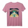 Ancient Astronaut Alien T-Shirt mit Ägyptischer Pyramide und UFO - Für Fans von Aliens, Verschwörungstheorien und alter Geschichte