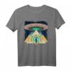 Ancient Astronaut Alien T-Shirt mit Ägyptischer Pyramide und UFO - Für Fans von Aliens, Verschwörungstheorien und alter Geschichte