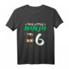 Kinder Ninja T-Shirt für Sechsjährige - Cooles Design für Jungen und Mädchen, perfekt als Geburtstags- oder Weihnachtsgeschenk, ideal für Kampfsport- und Verkleidungsfans