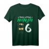 Kinder Ninja T-Shirt für Sechsjährige - Cooles Design für Jungen und Mädchen, perfekt als Geburtstags- oder Weihnachtsgeschenk, ideal für Kampfsport- und Verkleidungsfans