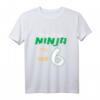 Kinder Ninja T-Shirt für Sechsjährige - Cooles Design für Jungen und Mädchen, perfekt als Geburtstags- oder Weihnachtsgeschenk, ideal für Kampfsport- und Verkleidungsfans