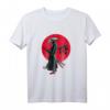 Samurai Sonnenuntergang Japanischer Krieger Kämpfer Schwert T-Shirt – Exklusives Kampfsport- und Anime-Design, Perfektes Geschenk für Japan-Liebhaber