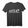 Evolution Aikido T-Shirt - Klassisches Kampfsportshirt für Aikido Fans und Martial Arts Enthusiasten