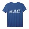 Evolution Aikido T-Shirt - Klassisches Kampfsportshirt für Aikido Fans und Martial Arts Enthusiasten