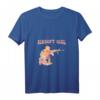 Airsoft Girl - Milsim Waffe Softair Team T-Shirt mit V-Ausschnitt für Frauen, ideal für Airsoft- und Softair-Fans