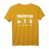 Airsoft Paintball - Tagesplan Milsim Waffe Softair Airsoft T-Shirt für Fans, Teams & Actionliebhaber