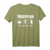 Airsoft Paintball - Tagesplan Milsim Waffe Softair Airsoft T-Shirt für Fans, Teams & Actionliebhaber