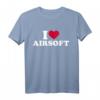 I love 40Geburtstag T-Shirt mit rotem Herz – Perfektes Geschenk für Paintball- und Gotcha-Spieler zum HapMonkey