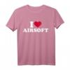 I love 40Geburtstag T-Shirt mit rotem Herz – Perfektes Geschenk für Paintball- und Gotcha-Spieler zum HapMonkey