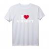 I love 40Geburtstag T-Shirt mit rotem Herz – Perfektes Geschenk für Paintball- und Gotcha-Spieler zum HapMonkey