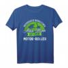 Unterschätze niemals einen alten Mann auf einem Roller T-Shirt – Originelles Geschenk für Moped- und Bikerfahrer zu Weihnachten & Geburtstag