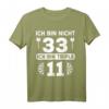 33. Geburtstag Dartspieler Lustig Dart T-Shirt – Klassisch geschnitten, perfekt für Geburtstagsfeiern & Dartfans