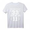 33. Geburtstag Dartspieler Lustig Dart T-Shirt – Klassisch geschnitten, perfekt für Geburtstagsfeiern & Dartfans