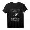 Unterschätze Niemals Einen Alten Mann Beim Kitesurfen T-Shirt - Lustiges Wassersport Motiv für Kitesurf-Profis und Fans