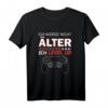 Ich werde nicht älter ich level up Geburtstag T-Shirt für Gamer – Lustiges Geschenk für Zocker, Streamer und Gaming-Fans jeden Alters
