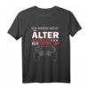 Ich werde nicht älter ich level up Geburtstag T-Shirt für Gamer – Lustiges Geschenk für Zocker, Streamer und Gaming-Fans jeden Alters