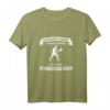 Herren Unterschätze niemals einen alten Mann mit Tennisschläger T-Shirt - Lustiges Tennis Geschenk für Vater, Opa & Tennisliebhaber