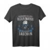 Unterschätze Nie Einen Alten Mann, Der Es Liebt Zu Tauchen - Lustiges Tauch Motiv T-Shirt für Männer mit Meerestieren & Korallenriffen