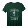 Unterschätze Nie Einen Alten Mann, Der Es Liebt Zu Tauchen - Lustiges Tauch Motiv T-Shirt für Männer mit Meerestieren & Korallenriffen