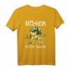 Böser alter Mann T-Shirt mit Totenkopf und Camouflage - Coole Geschenkidee für Männer, Opas und Freunde